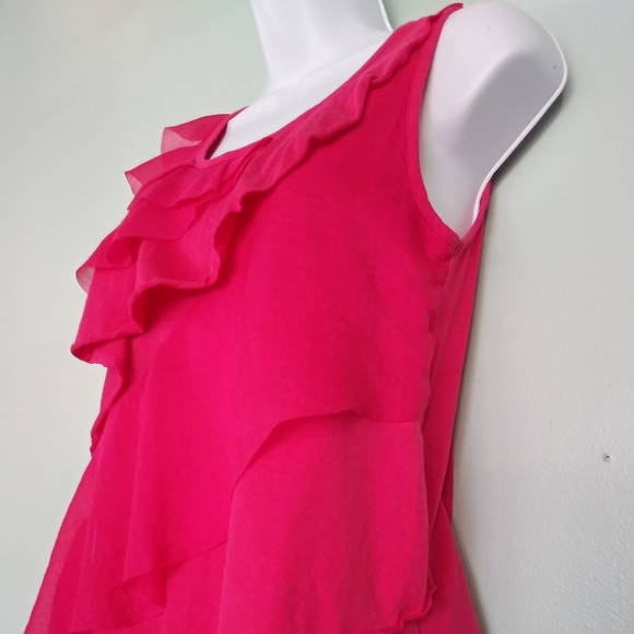 Tiered Ruffled Tank Top - Picture 3 of 6